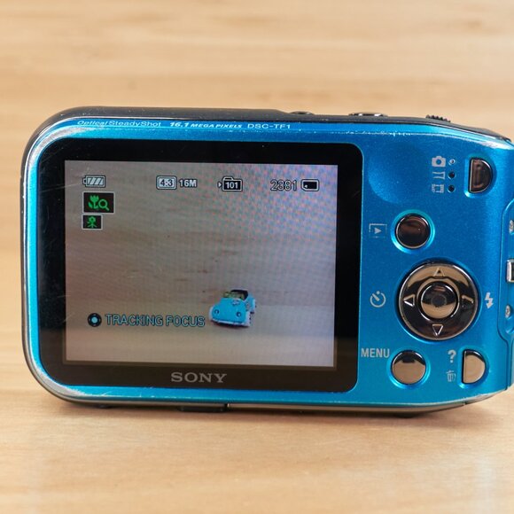 Sony Cyber-shot DSC-TF1 16.1MP Digital Camera, 4x Optical Zoom - Picture 4 of 11